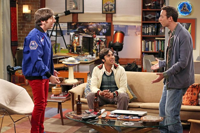 The Big Bang Theory - Season 6 - The Re-Entry Minimization - Van film - Simon Helberg, Kunal Nayyar, Kevin Sussman
