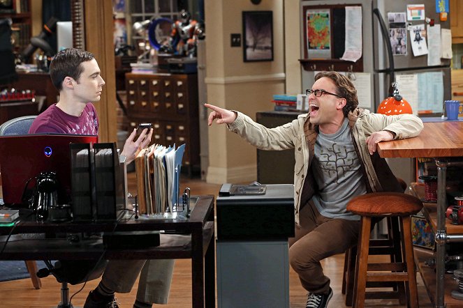 The Big Bang Theory - La aniquilación del extracto - De la película - Jim Parsons, Johnny Galecki