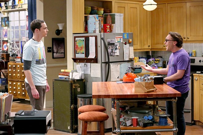 The Big Bang Theory - The Status Quo Combustion - Van film - Jim Parsons, Johnny Galecki