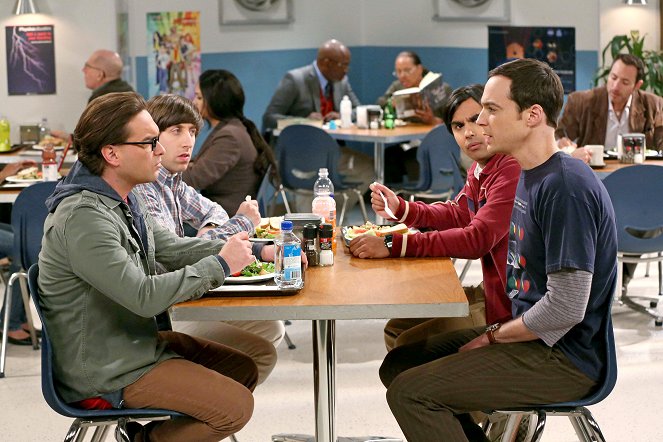 The Big Bang Theory - The Status Quo Combustion - Van film - Johnny Galecki, Simon Helberg, Kunal Nayyar, Jim Parsons