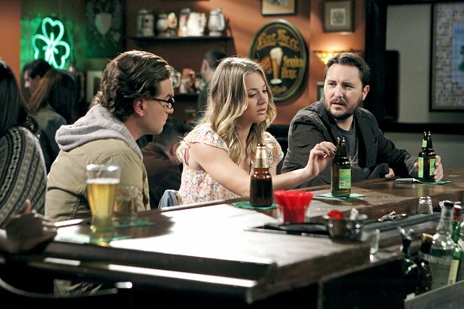 The Big Bang Theory - Irgendwie verlobt - Filmfotos - Johnny Galecki, Kaley Cuoco, Wil Wheaton