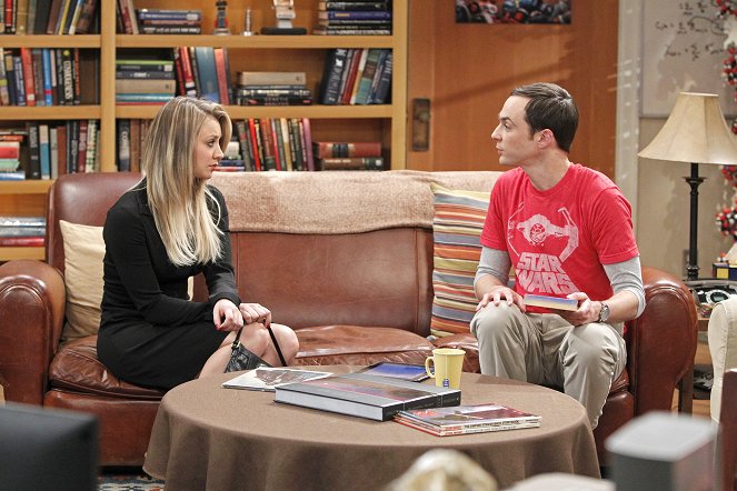 The Big Bang Theory - Das Heirate-mich-Gesicht - Filmfotos - Kaley Cuoco, Jim Parsons