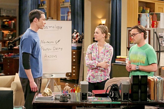 The Big Bang Theory - Schulmädchenreport - Filmfotos - Jim Parsons, Kaley Cuoco, Johnny Galecki