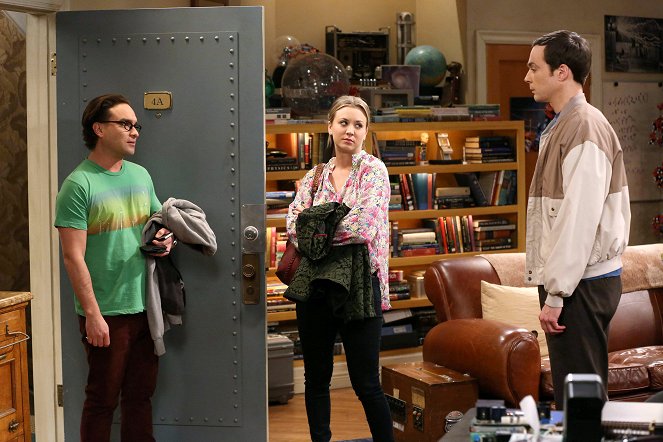 The Big Bang Theory - Schulmädchenreport - Filmfotos - Johnny Galecki, Kaley Cuoco, Jim Parsons