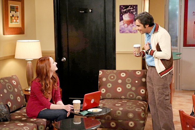 The Big Bang Theory - The Indecision Amalgamation - Van film - Laura Spencer, Kunal Nayyar