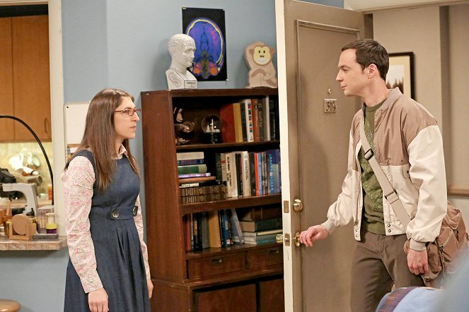 The Big Bang Theory - The Indecision Amalgamation - Photos - Mayim Bialik, Jim Parsons