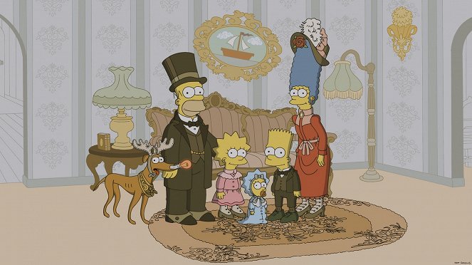 The Simpsons - White Christmas Blues - Van film