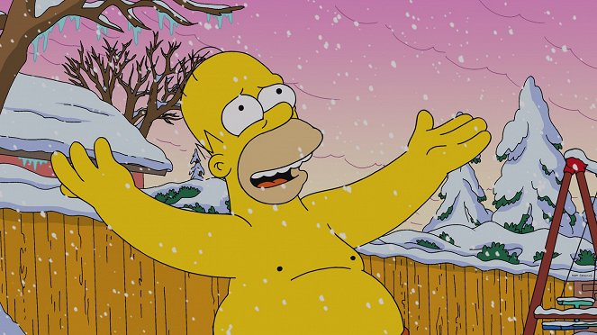 The Simpsons - White Christmas Blues - Van film
