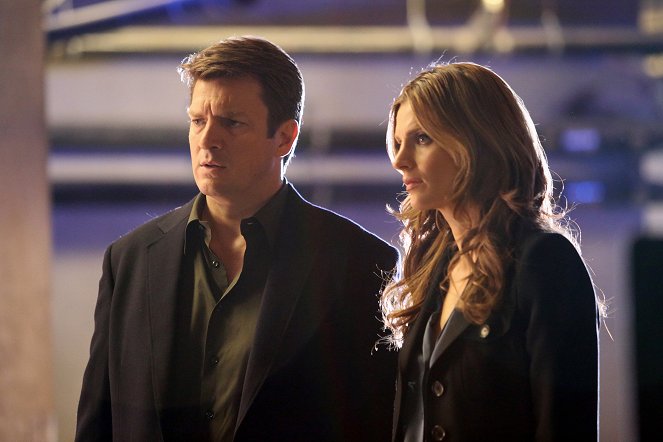 Castle - A Murder Is Forever - Photos - Nathan Fillion, Stana Katic