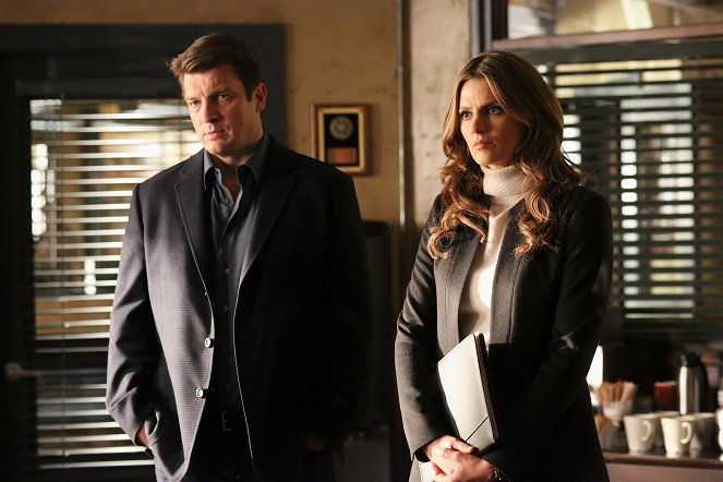 Castle - A Murder Is Forever - Photos - Nathan Fillion, Stana Katic