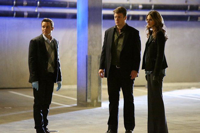 Castle - Season 6 - Like Father, Like Daughter - Photos - Seamus Dever, Nathan Fillion, Stana Katic