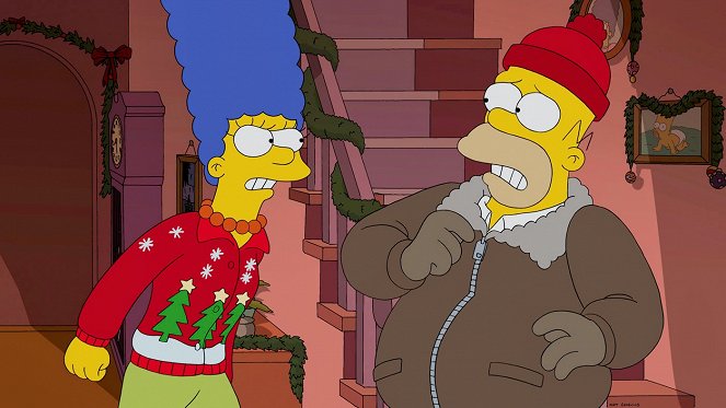 The Simpsons - I Won't Be Home for Christmas - Van film