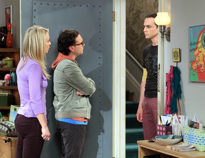 The Big Bang Theory - Spoileralarm! - Filmfotos - Kaley Cuoco, Johnny Galecki, Jim Parsons