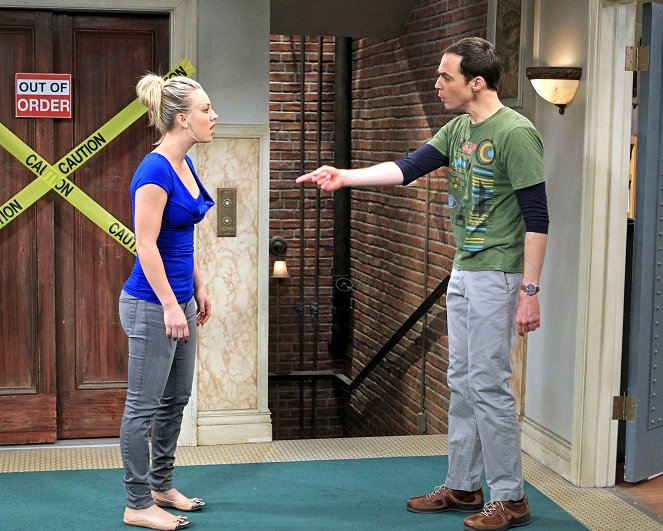 The Big Bang Theory - The Spoiler Alert Segmentation - Photos - Kaley Cuoco, Jim Parsons