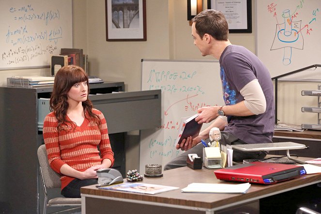 The Big Bang Theory - La equivalencia del sándwich vegetal - De la película - Margo Harshman, Jim Parsons