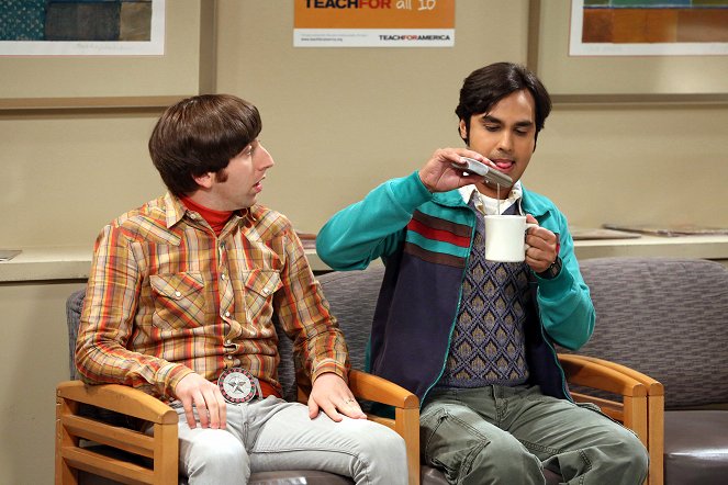 The Big Bang Theory - La equivalencia del sándwich vegetal - De la película - Simon Helberg, Kunal Nayyar