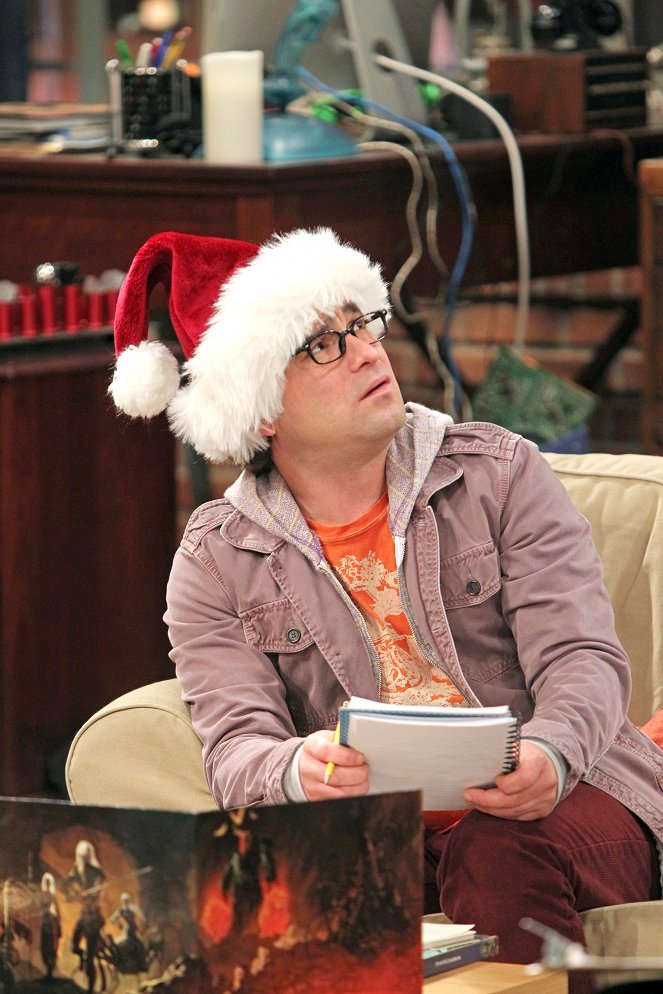 The Big Bang Theory - The Santa Simulation - Van film - Johnny Galecki