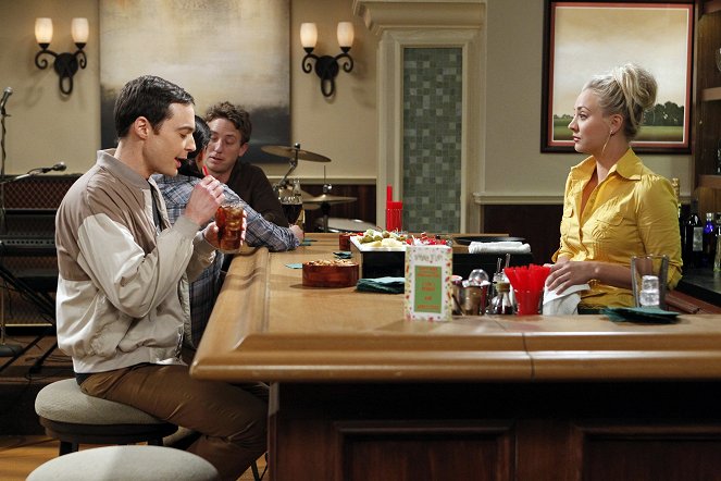 The Big Bang Theory - La configuración de la cohabitación - De la película - Jim Parsons, Kaley Cuoco