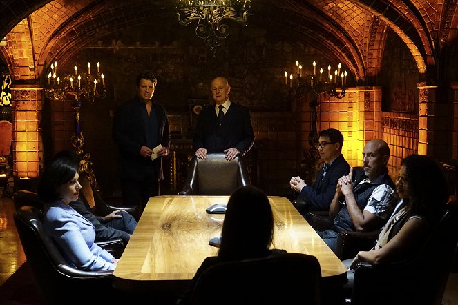 Castle na zabití - Spolek největších detektivů - Z filmu - Nathan Fillion, Gerald McRaney