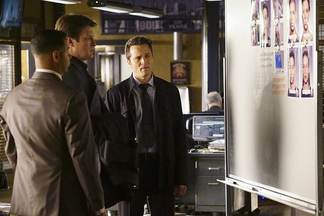 Castle - Fidelis Ad Mortem - Photos - Nathan Fillion, Seamus Dever