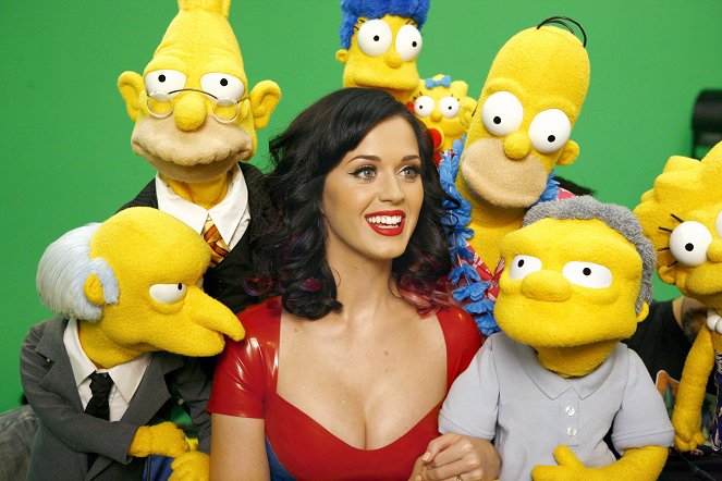 Simpsonit - The Fight Before Christmas - Kuvat kuvauksista - Katy Perry