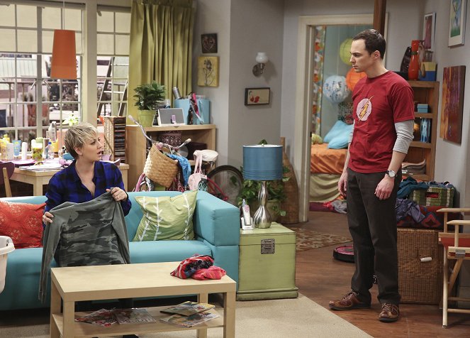 The Big Bang Theory - Ein Prosit auf Mrs. Wolowitz - Filmfotos - Kaley Cuoco, Jim Parsons