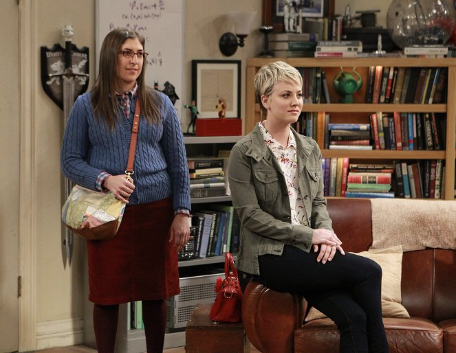 The Big Bang Theory - Eine Nacht pro Woche - Filmfotos - Mayim Bialik, Kaley Cuoco