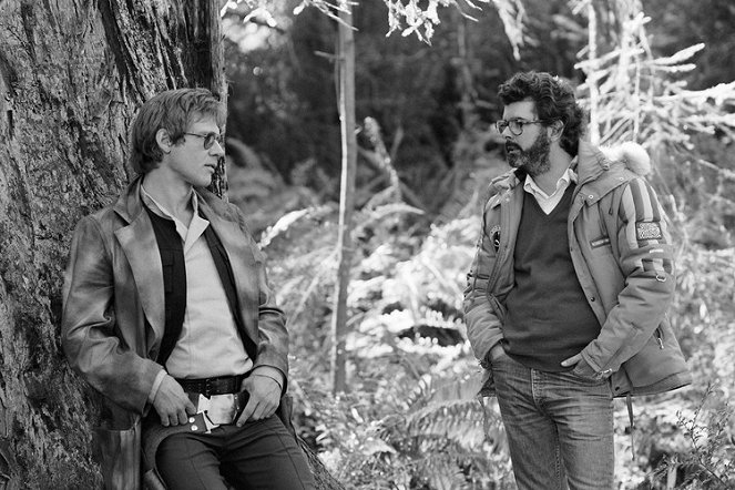 Gwiezdne wojny VI - Powrót Jedi - Z realizacji - Harrison Ford, George Lucas