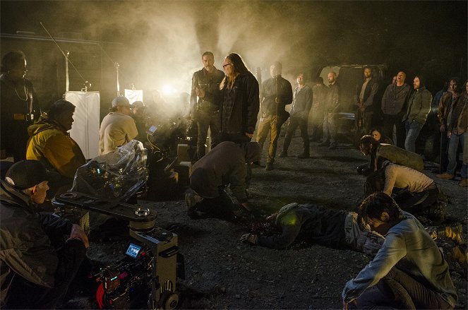 The Walking Dead - A jobbkéz - Forgatási fotók