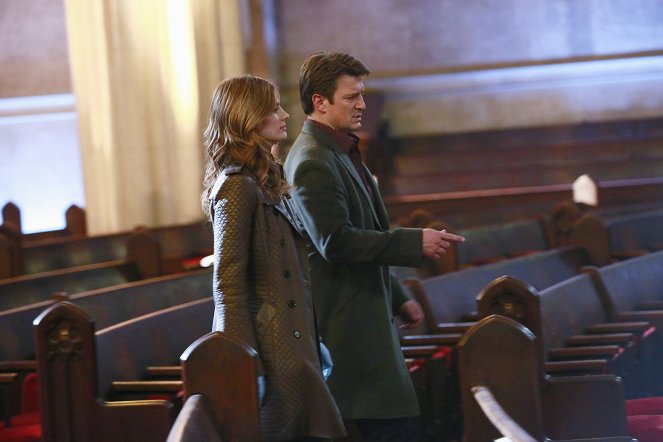 Castle - The Good, the Bad & the Baby - Photos - Stana Katic, Nathan Fillion
