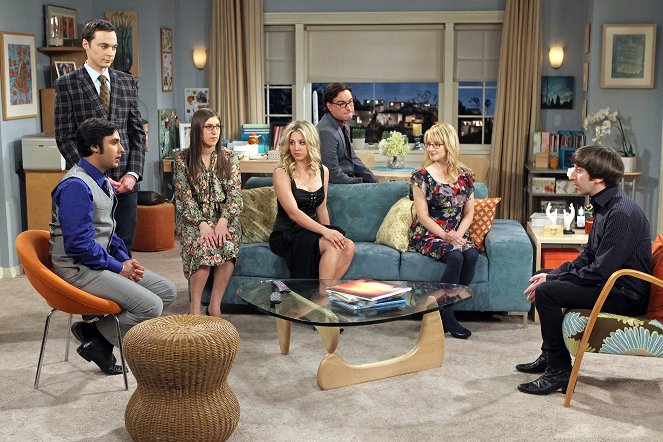 The Big Bang Theory - The Closet Reconfiguration - Van film - Jim Parsons, Kunal Nayyar, Mayim Bialik, Kaley Cuoco, Johnny Galecki, Melissa Rauch, Simon Helberg