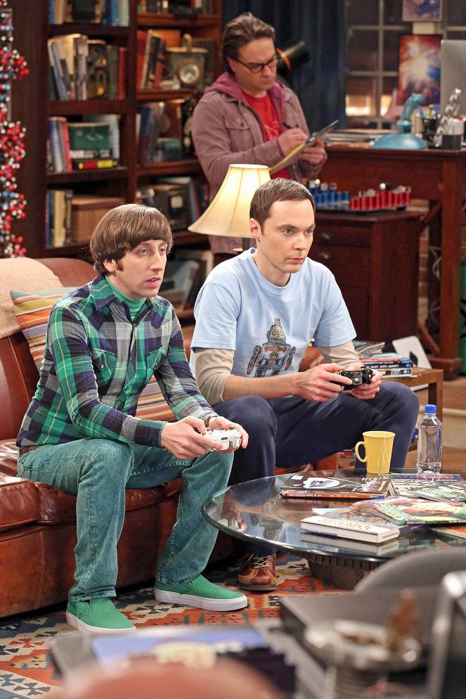 The Big Bang Theory - The Contractual Obligation Implementation - Van film - Simon Helberg, Jim Parsons