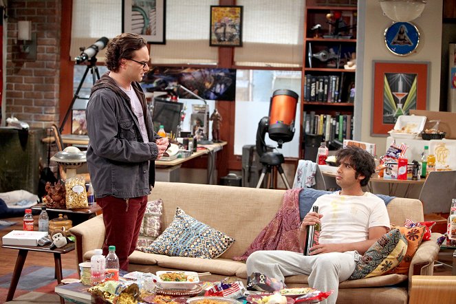 The Big Bang Theory - The Monster Isolation - Van film - Johnny Galecki, Kunal Nayyar