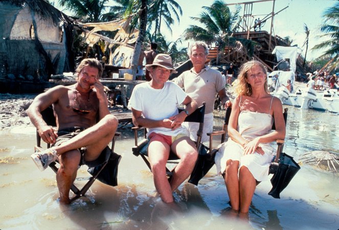 A Costa do Mosquito - De filmagens - Harrison Ford, Helen Mirren