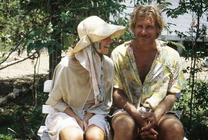 A Costa do Mosquito - De filmagens - Helen Mirren, Harrison Ford