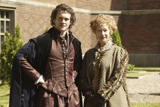 Elizabeth I - Tournage - Hugh Dancy, Helen Mirren