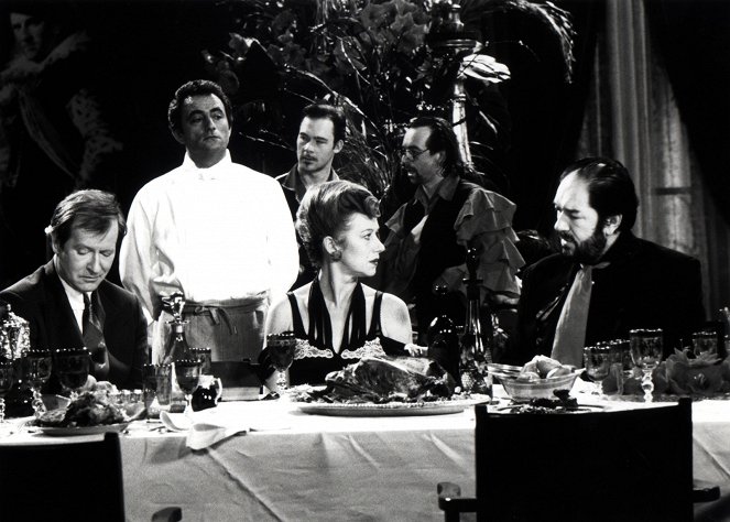The Cook, the Thief, His Wife & Her Lover - Filmfotók - Alan Howard, Richard Bohringer, Helen Mirren, Michael Gambon