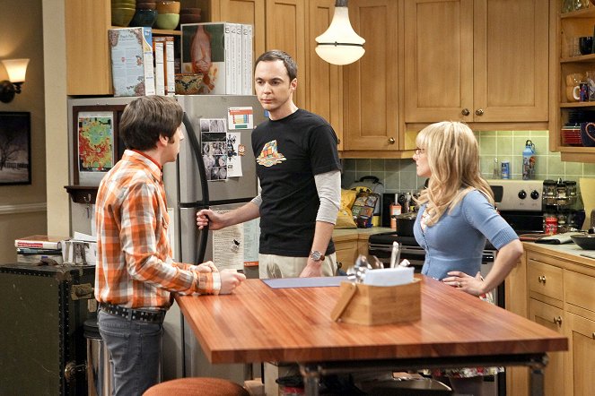 The Big Bang Theory - Tritte unter dem Tisch - Filmfotos - Simon Helberg, Jim Parsons, Mayim Bialik