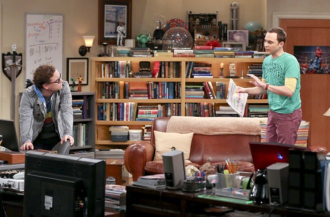 The Big Bang Theory - Season 7 - The Raiders Minimization - Photos - Johnny Galecki, Jim Parsons