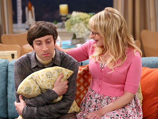 The Big Bang Theory - Season 7 - The Deception Verification - Photos - Simon Helberg, Melissa Rauch