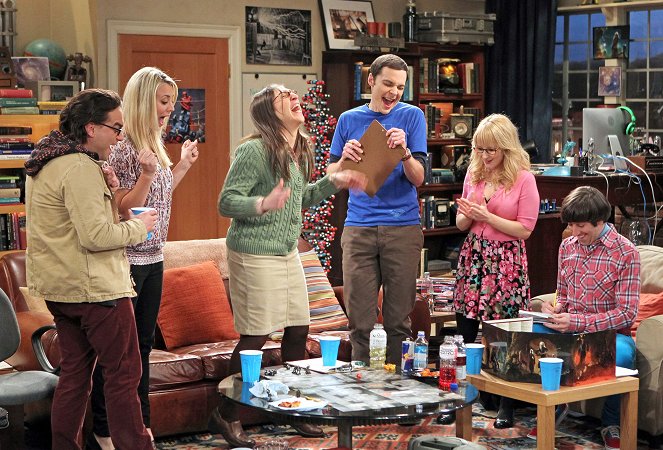 The Big Bang Theory - The Love Spell Potential - Photos - Johnny Galecki, Kaley Cuoco, Mayim Bialik, Jim Parsons, Melissa Rauch, Simon Helberg