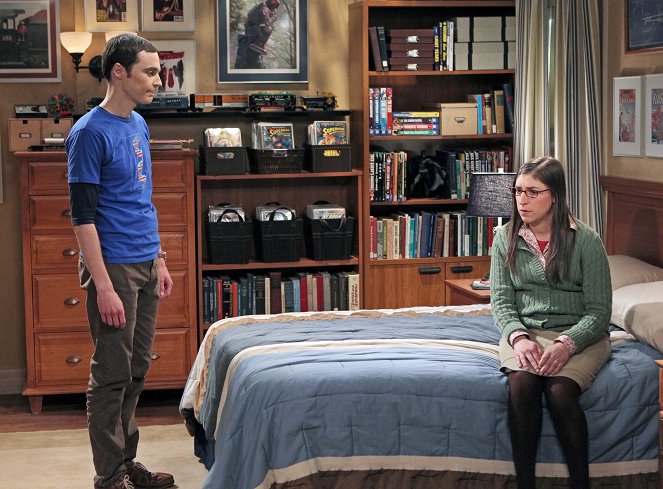 The Big Bang Theory - The Love Spell Potential - Photos - Jim Parsons, Mayim Bialik