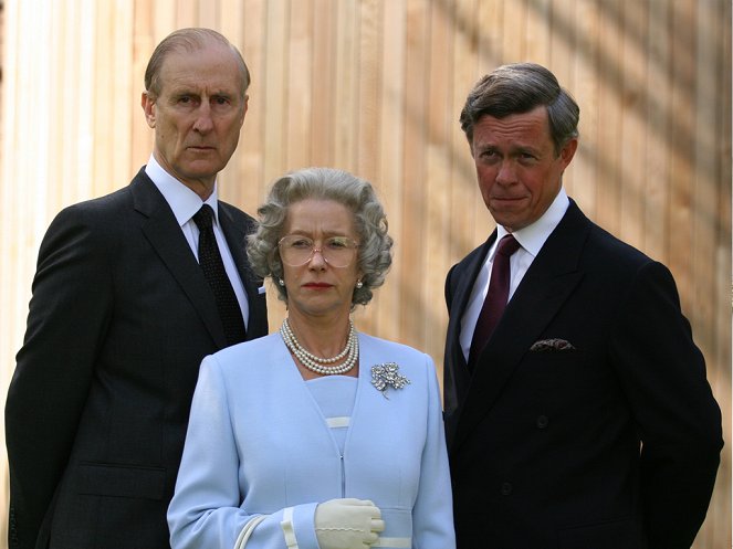A királynő - Forgatási fotók - James Cromwell, Helen Mirren, Alex Jennings