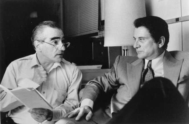 Kasíno - Z nakrúcania - Martin Scorsese, Joe Pesci