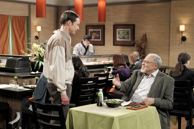The Big Bang Theory - Season 7 - The Convention Conundrum - Photos - Jim Parsons, James Earl Jones