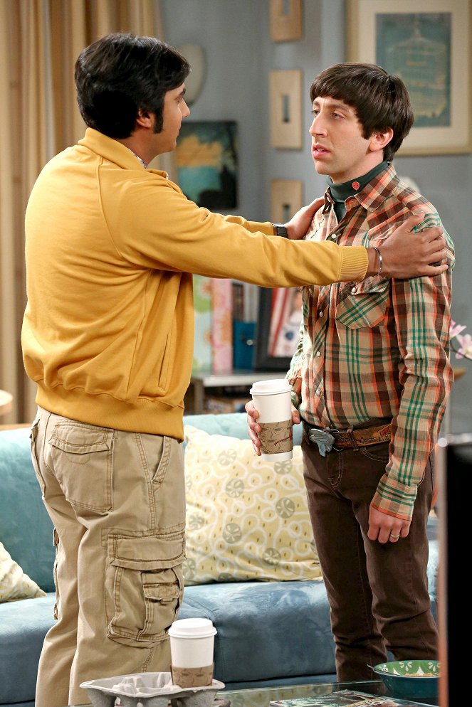 The Big Bang Theory - Season 7 - The Discovery Dissipation - Photos - Kunal Nayyar, Simon Helberg