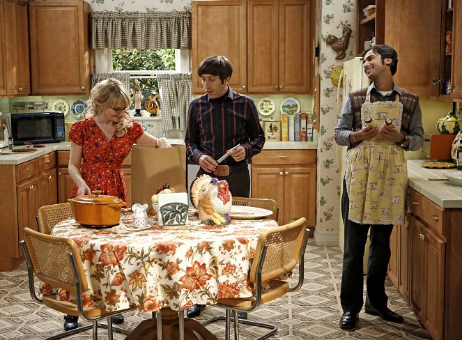 The Big Bang Theory - The Thanksgiving Decoupling - Photos - Melissa Rauch, Simon Helberg, Kunal Nayyar