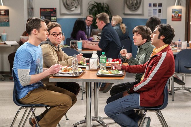 The Big Bang Theory - Über Nacht im Fort - Filmfotos - Jim Parsons, Johnny Galecki, Simon Helberg, Kunal Nayyar