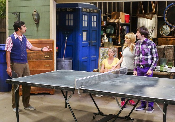 The Big Bang Theory - Season 8 - Die Skywalker-Attacke - Filmfotos - Kunal Nayyar, Kaley Cuoco, Melissa Rauch, Simon Helberg