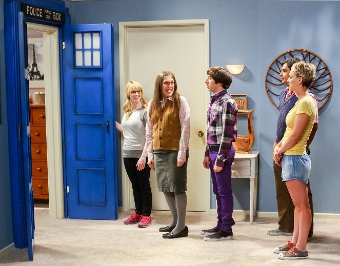 The Big Bang Theory - Die Skywalker-Attacke - Filmfotos - Melissa Rauch, Mayim Bialik, Simon Helberg, Kunal Nayyar, Kaley Cuoco